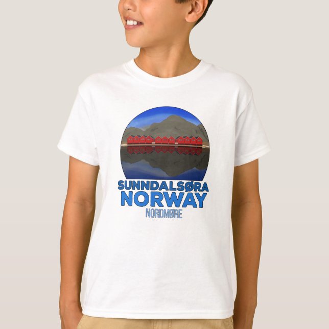 Sunndalsøra Nordmøre Norge T Shirt (Framsida)