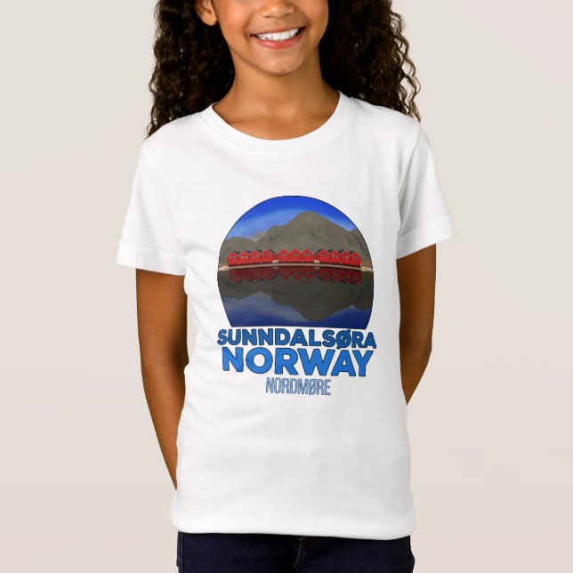 Sunndalsøra Nordmøre Norge T Shirt (Framsida)