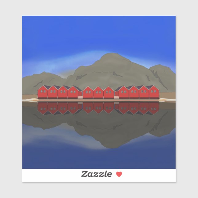 Sunndalsøra Norge Klistermärken (Ark)