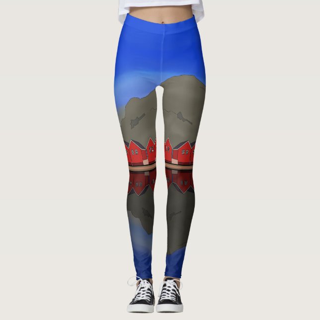 Sunndalsøra Norge Leggings (Framsida)