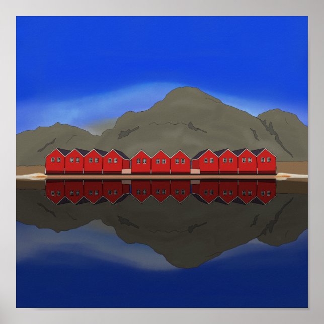 Sunndalsøra Norge Poster (Framsidan)