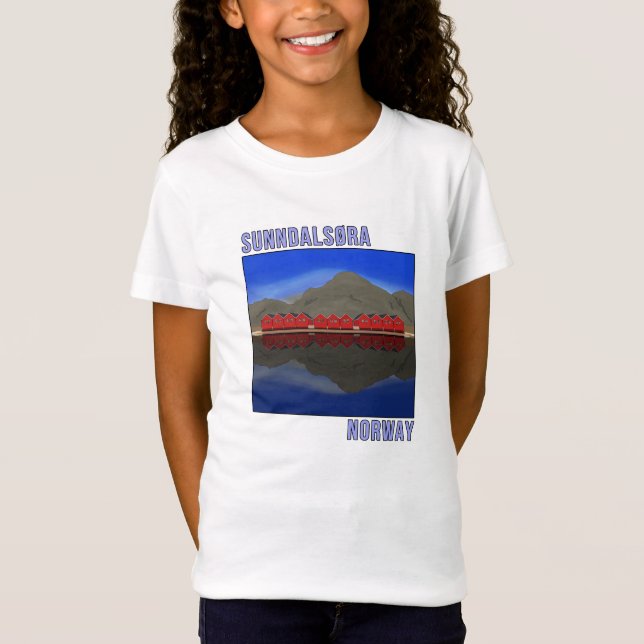 Sunndalsora Norge Scandinavian T Shirt (Framsida)