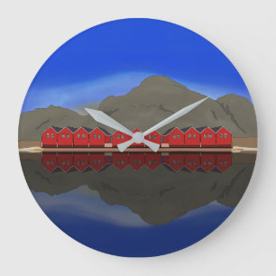 Sunndalsøra Norge Stor Klocka