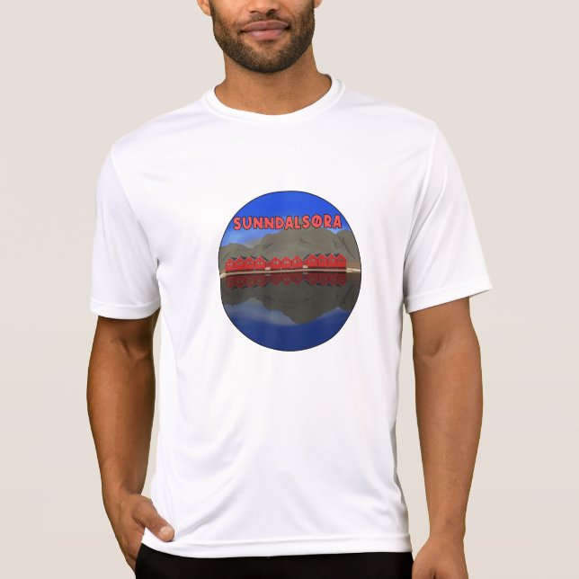 Sunndalsøra Norge T Shirt (Framsida)