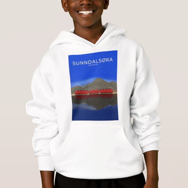 Sunndalsøra Norge T Shirt (Framsida)