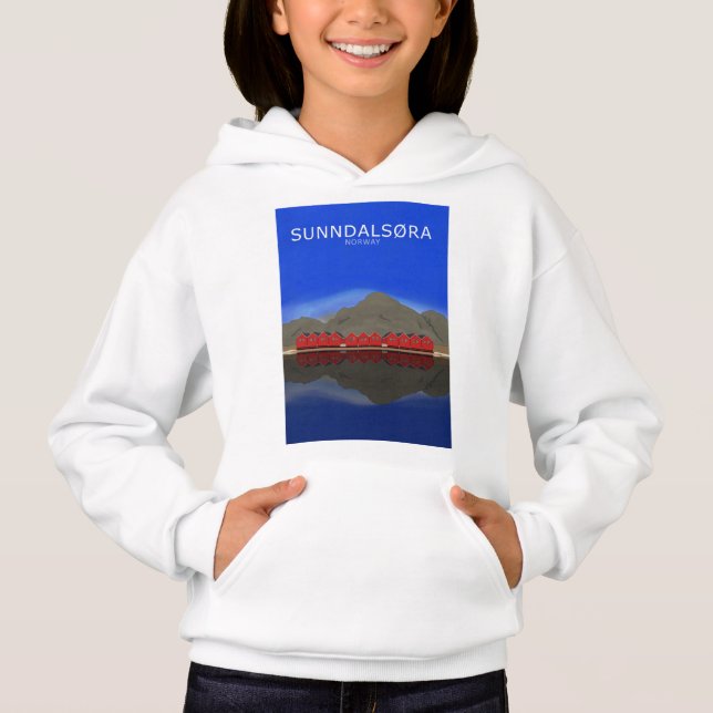 Sunndalsøra Norge T Shirt (Framsida)