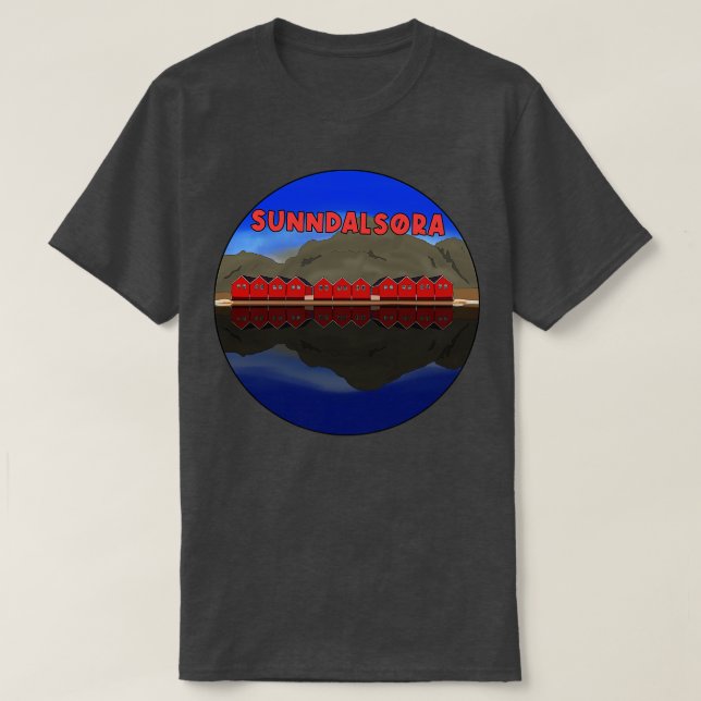 Sunndalsra Norge 1 T Shirt (Design framsida)