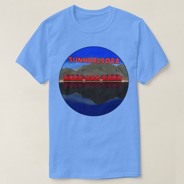 Sunndalsra Norge 1 T Shirt (Design framsida)