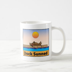Sunned skeppsdocka kaffemugg