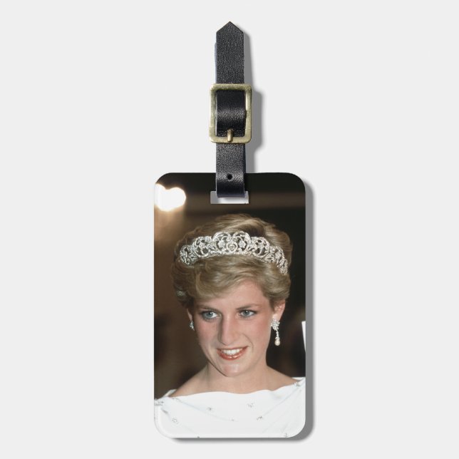 Sunning! HRH-Princess av Wales Bagagebricka (Vertikal Framsida)