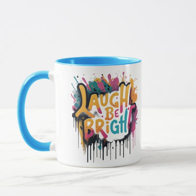 Sunnlar: Laugh Be Bright Mugg (Vänster)