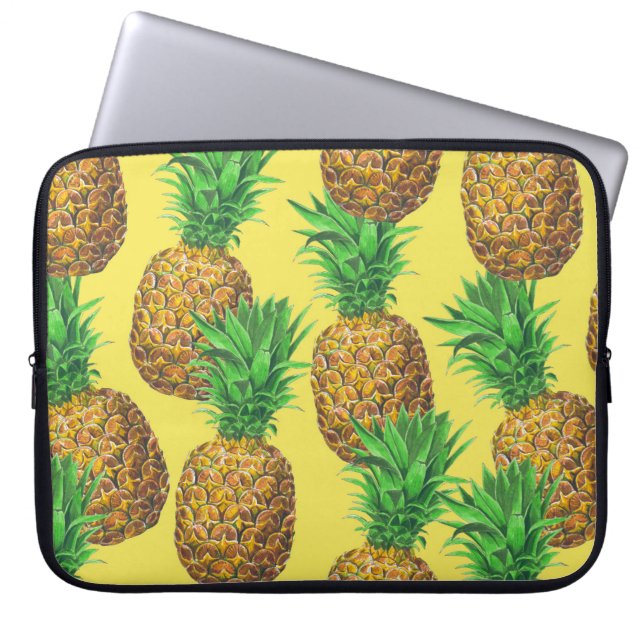 Sunny ananas laptop fodral (Framsidan)