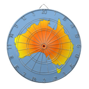Sunny Australia Karta Darttavla