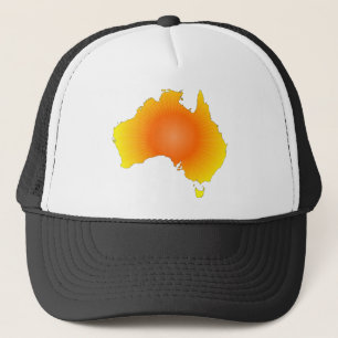 Sunny Australia Karta Keps