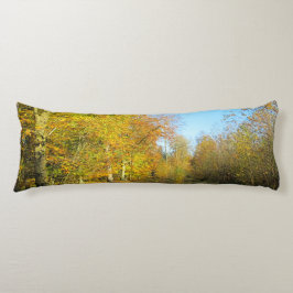 Sunny Autumn Walk - Personlig Kroppskudde