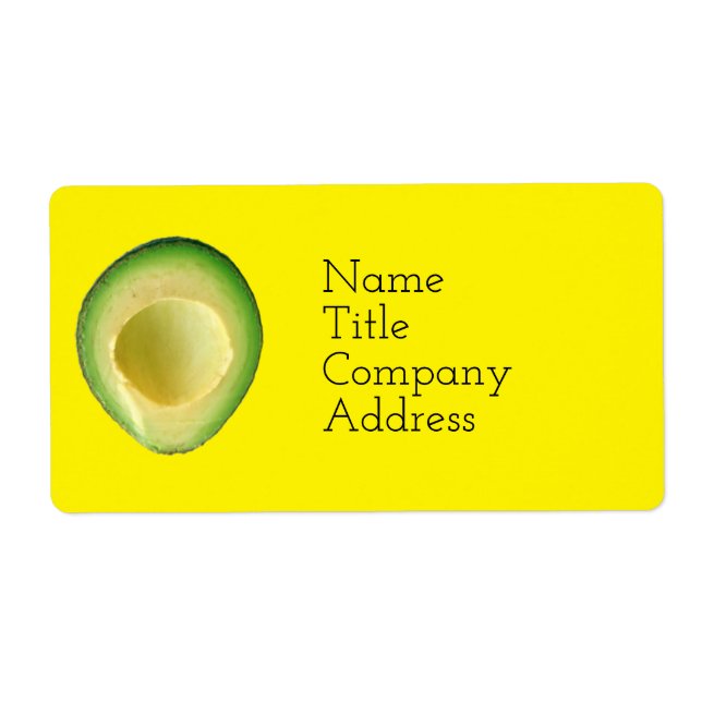 Sunny Avocado Spirit 4Rita Fraktsedel (Framsidan)