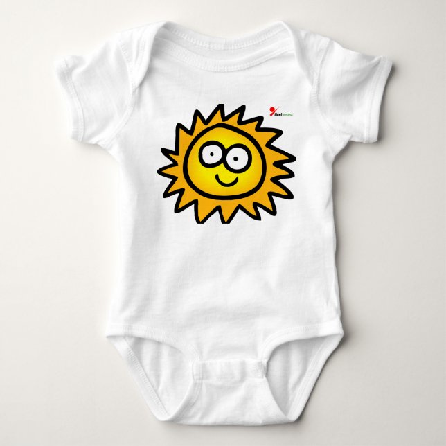 Sunny Baby Bodykostym T Shirt (Framsida)