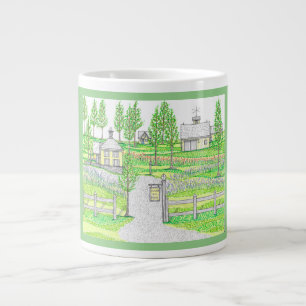 Sunny Backe Farm Grönt Jumbo Mugg
