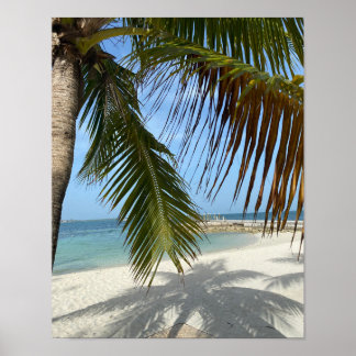 Sunny Beach i Bahamas Poster
