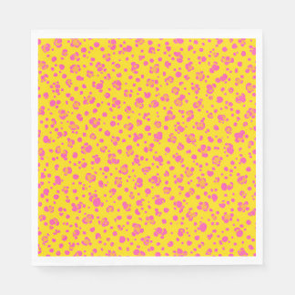 Sunny Beval Summer Napkin of Pinks Dot - 50 cent Pappersservett