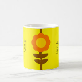 Sunny Bloom Floral Mug Kaffemugg
