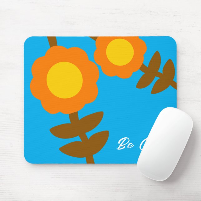  Sunny Bloom Mouse Pad Musmatta (Med mus)