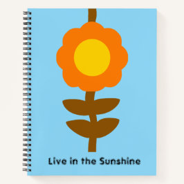 Sunny Bloom Notebook