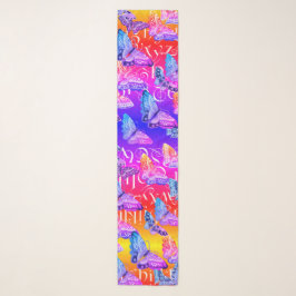 Sunny Boho Butterfly Chiffon Scarf Sjal