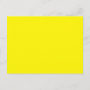 Sunny Bright-Gult Vykort