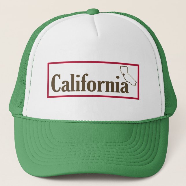 Sunny California Iconic Golden State Vibes Keps (Framsida)