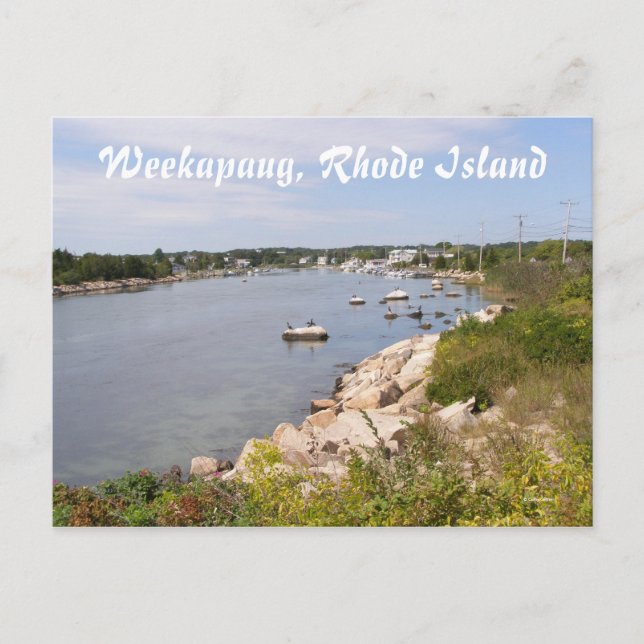 Sunny Canal Vykort (Framsida)