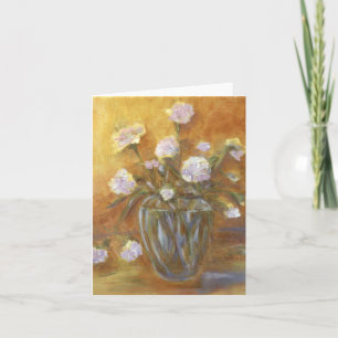 "Sunny Carnations"-bildkort Kort