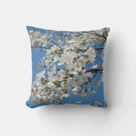 Sunny Cherry Blommar Vår Pillow Kudde