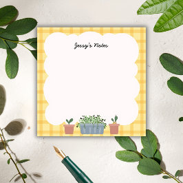 Sunny Cloud Garden – Botanical Greenhouse  Post-it Block