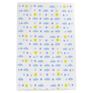 Sunny, Cloudy, Starry Weather Mönster