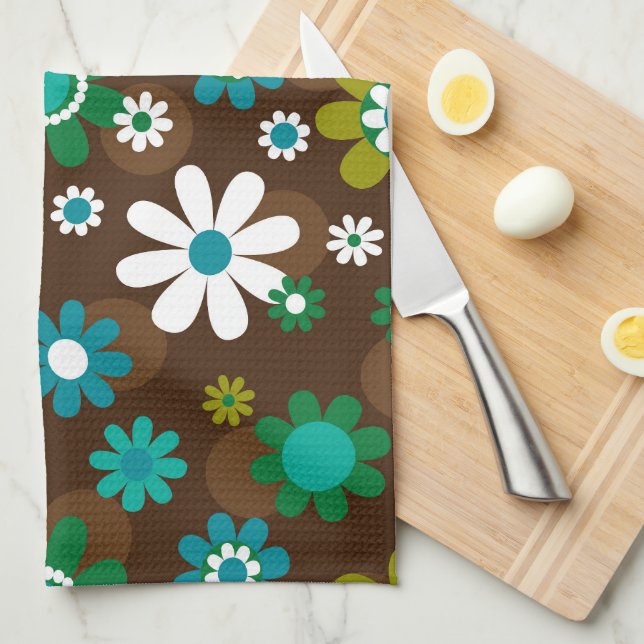 Sunny Daises Kitchen Towel Kökshandduk (Vikt i Fjärdedel)