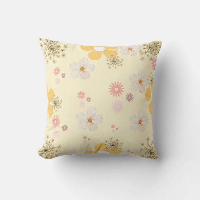 Sunny Daisys Pillow Kudde (Framsida)