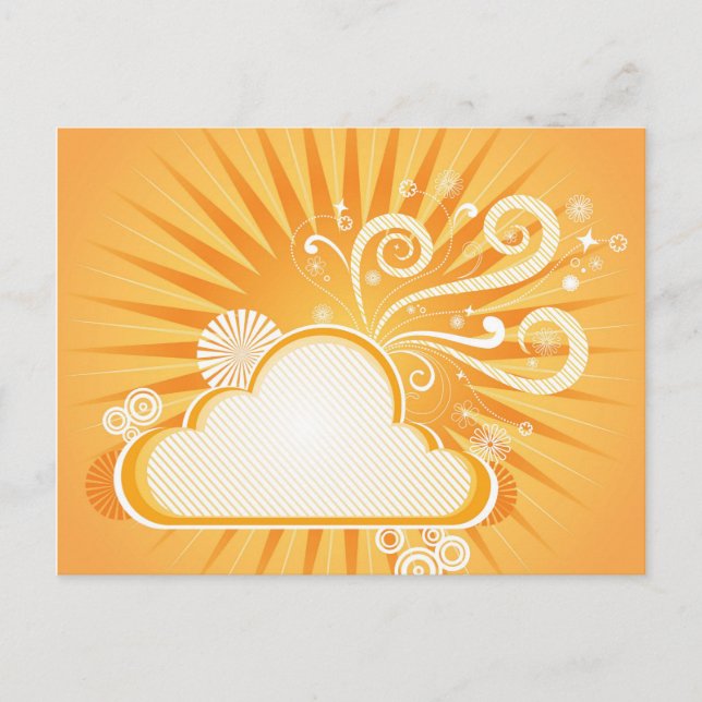 Sunny Day-design - Vykort (Framsida)