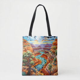 Sunny Day in a Desert Canyon Tygkasse