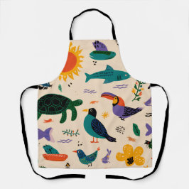 Sunny Days All-Over Print Apron Gift