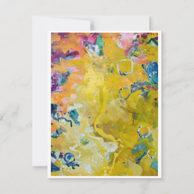 Sunny Days Art Cards Tack Kort (Framsida)