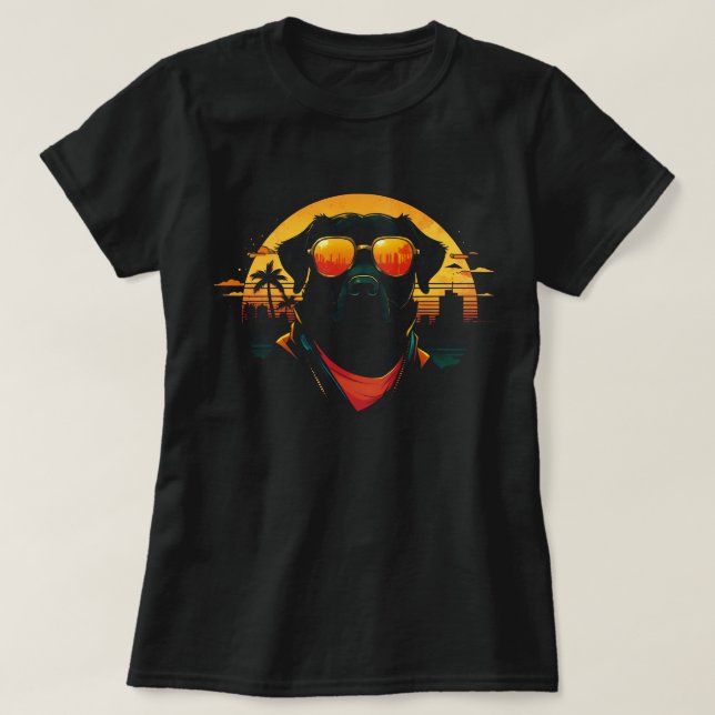 Sunny Days, Dog Ways T Shirt (Design framsida)