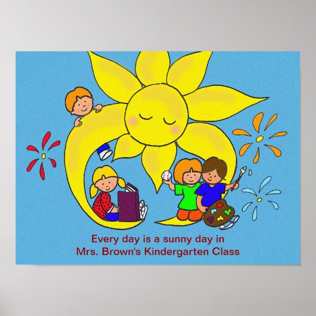 Sunny Days Poster (Framsidan)