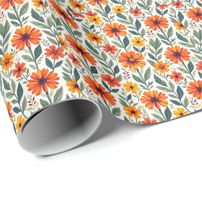 Sunny Days Presentpapper (Rullad Hörn)