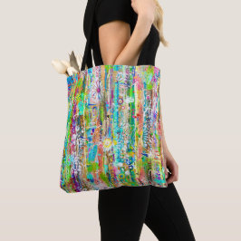 Sunny Days Tote Bag Tygkasse