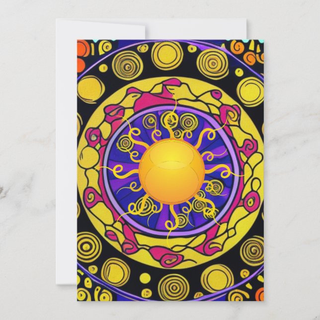 Sunny Daze Julkort (Framsida)