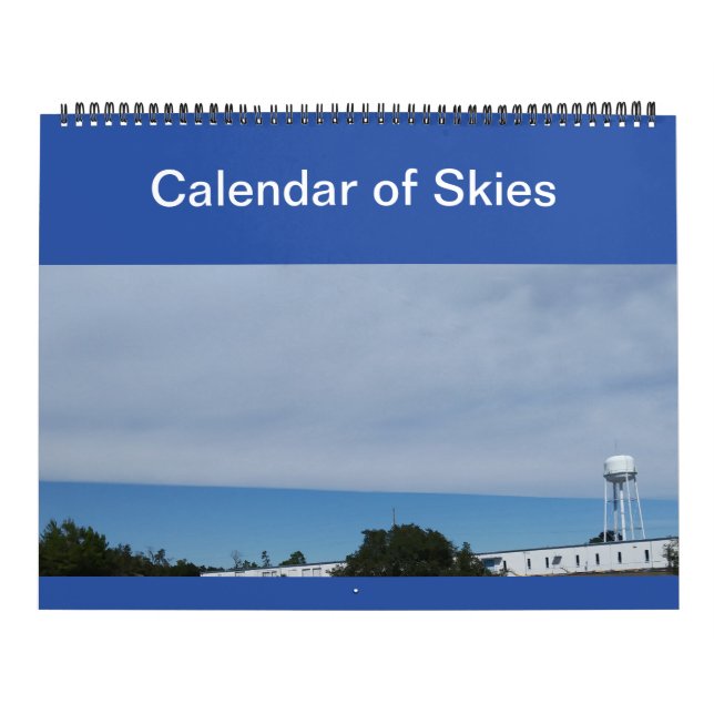 Sunny Daze Photo Calendar of Himlar Kalender (Omslag)