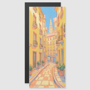 Sunny European Street Mysigt Architecture