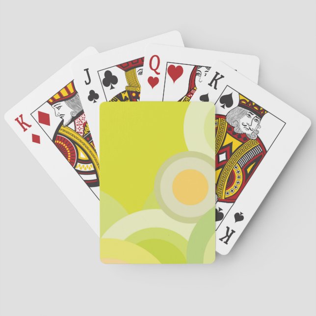 Sunny färg casinokort (Baksidan)