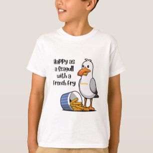 Sunny Fiskmås Fries Wildwood boardpromenad T Shirt